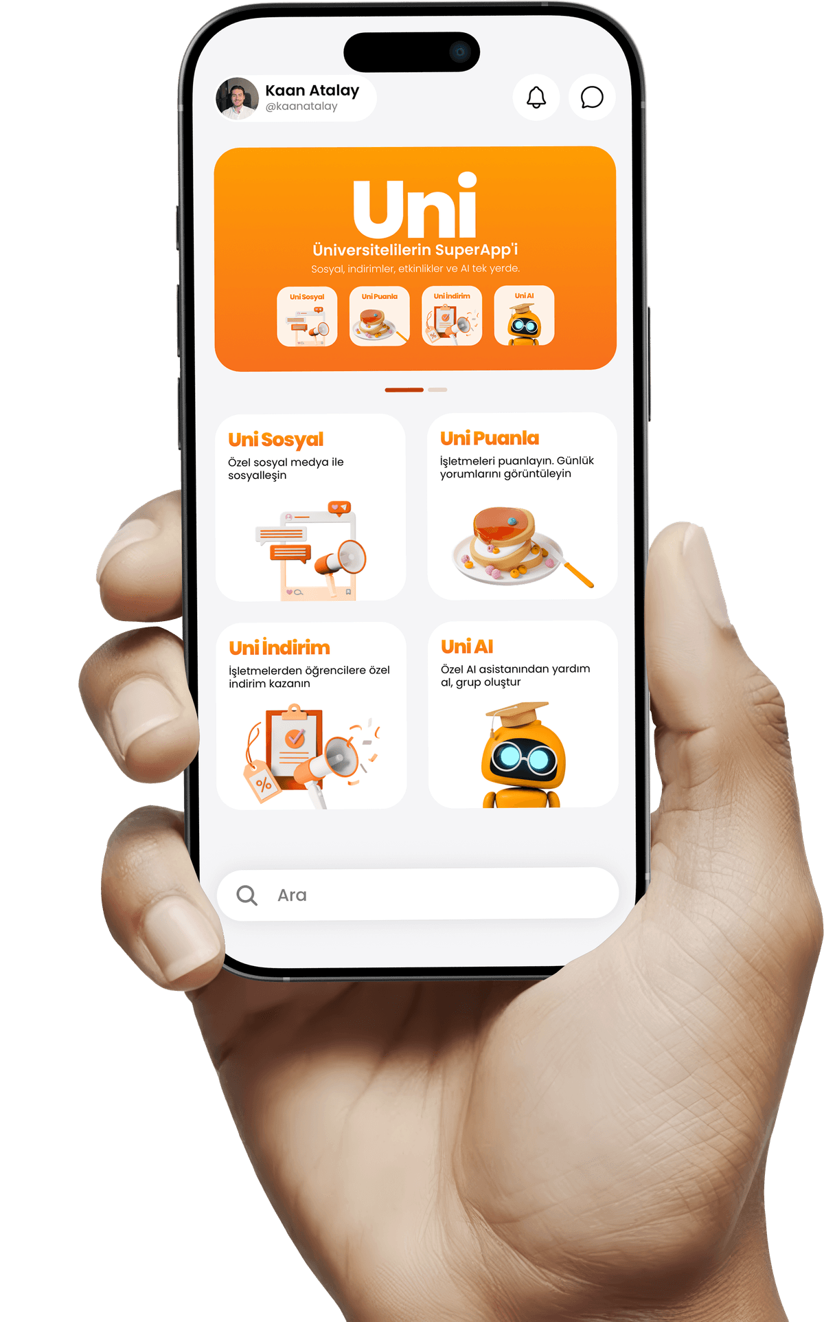 Uni Superapp Mockup